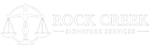 Rock Creek Signature Services | Mobile Notary - Home