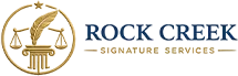 Rock Creek Signature Services | Mobile Notary - Home